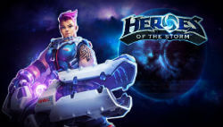 Zarya from Heroes of the Storm